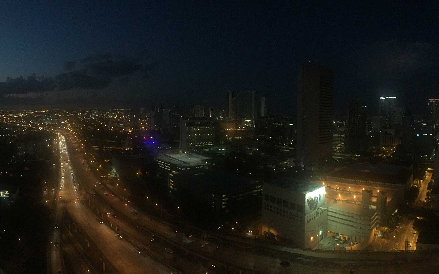 Miami Full Moon Panoramic