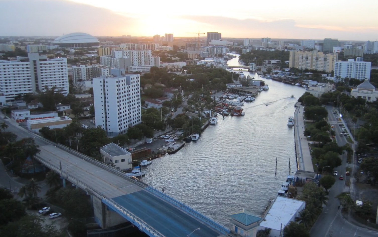 Miami River Sunset – June 6th 2020